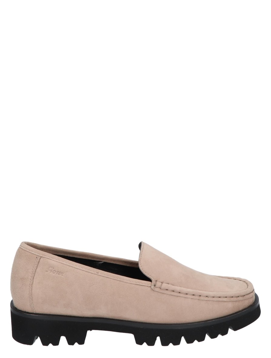 Dames Sioux Instapschoenen | Cortizia 728 F-Wijdte Beige